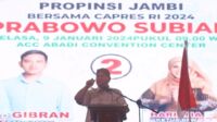 calon presiden ri nomor urut 2, prabowo subianto, hadir langsung saat silaturahmi dan deklarasi dpw paguyuban keluarga besar pujakesuma