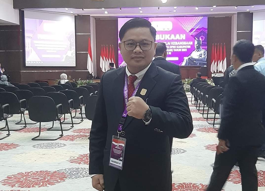 Anggota DPRD Merangin Fraksi Perindo, Hasren Purja Sakti.