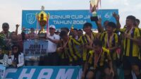 Merangin FC juara Gubernur Cup 2024 di Batanghari. Senin (29/1/2024).