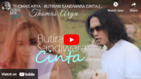 lagu butiran sandiwara cinta thomas arya.