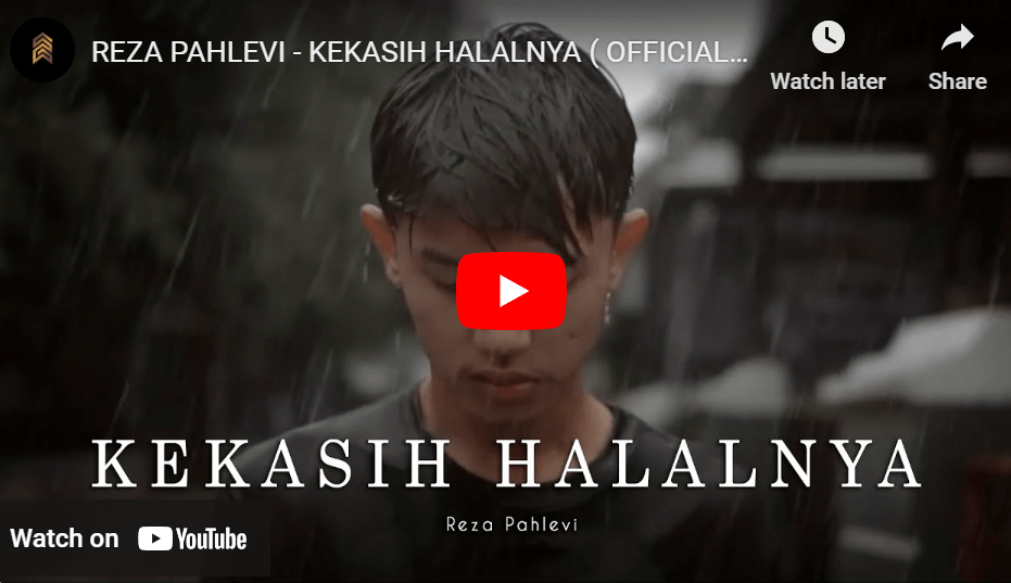 lagu kekasih halalnya reza pahlevi.