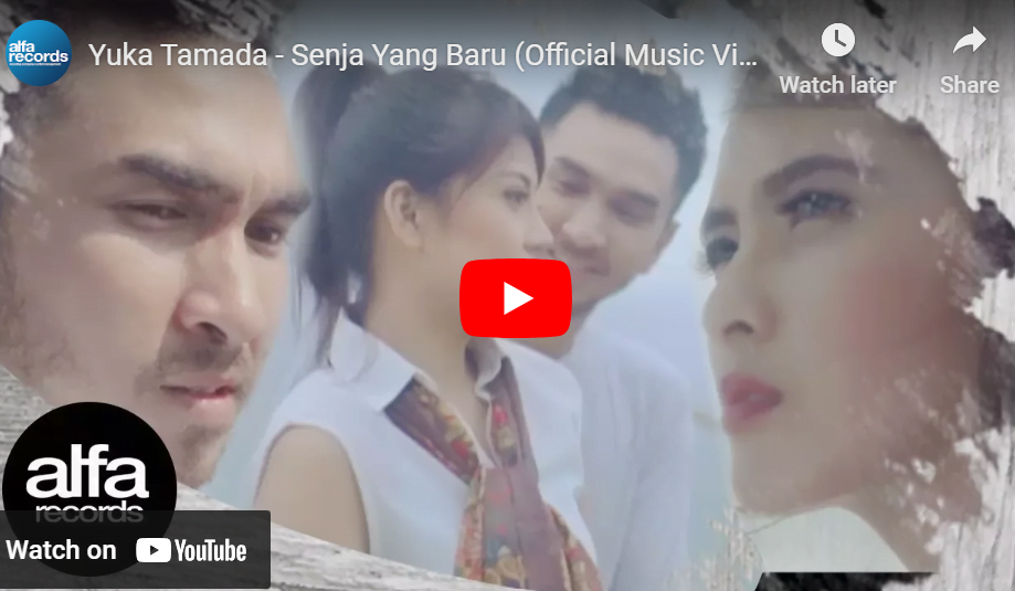 lagu senja yang baru yuka tamada.