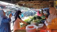 suasana di pasar sengeti muaro jambi.