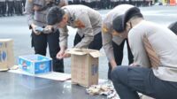 sumbangan bagi korban banjir kerinci sungai penuh dari jajaran polda jambi.