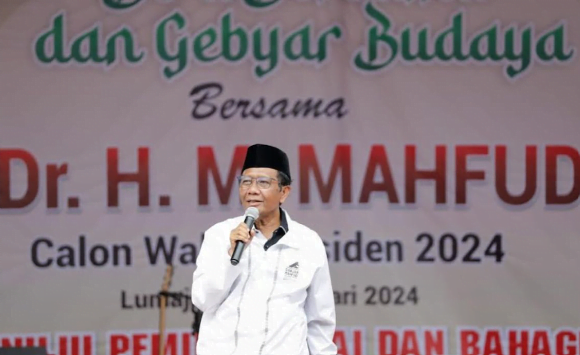 cawapres mahfud md.