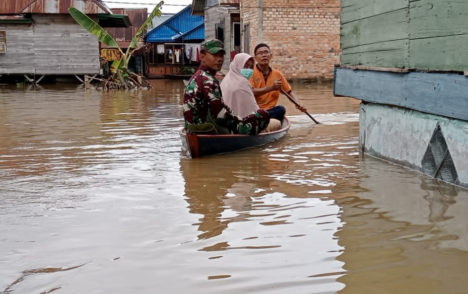 dandim catat ada ribuan rumah di muaro jambi terendam banjir