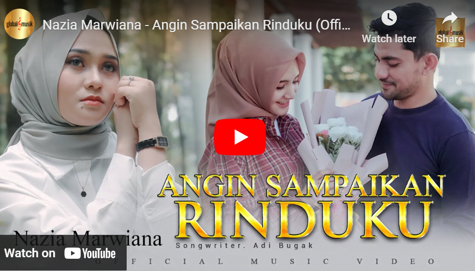 lagu angin sampaikan rinduku nazia marwiana.