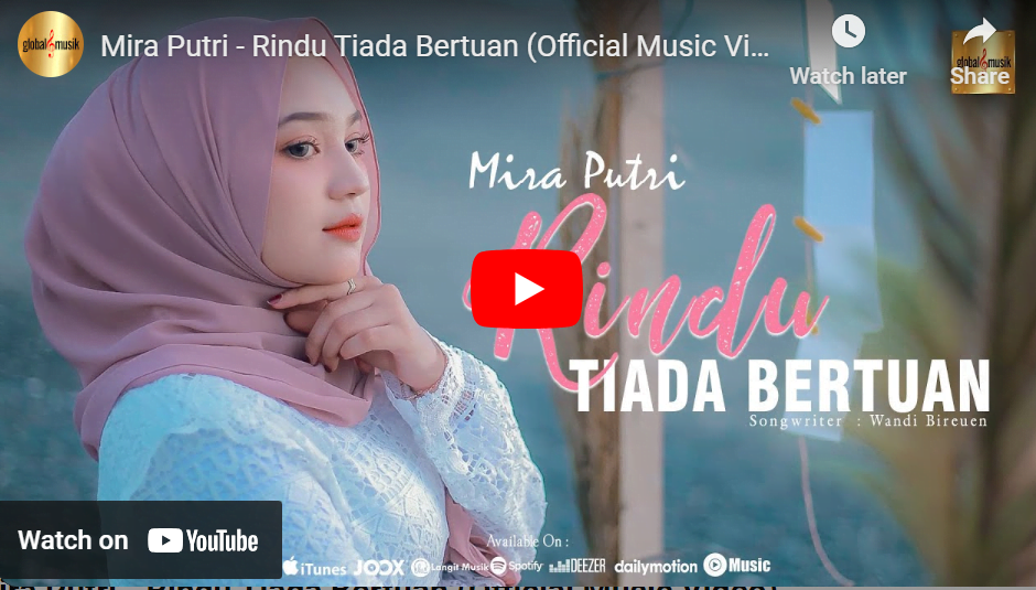 lagu rindu tiada bertuan mira putri. lagu rindu tiada bertuan mira putri.