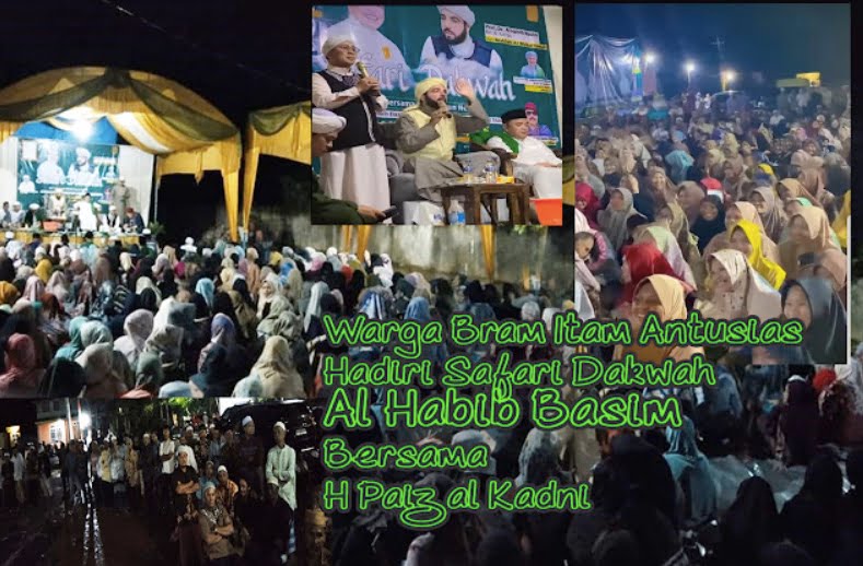 Safari Dakwah dan Doa bersama ulama besar dari Makkah Almukarrahmah Prof. Dr. Al habib Basim bin Ahmad Al Atthos. Foto: Oga/Jambiseru.com Safari Dakwah dan Doa bersama ulama besar dari Makkah Almukarrahmah Prof. Dr. Al habib Basim bin Ahmad Al Atthos. Foto: Oga/Jambiseru.com