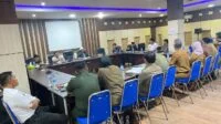 Hearing lintas komisi DPRD Merangin bahas pemecatan 59 anggota Satpo-PP Merangin. Senin (4/3/2024).