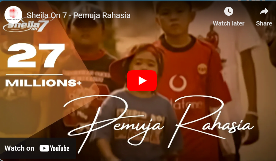 lagu pemuja rahasia sheila on 7.