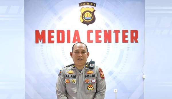 paur penmas bidhumas polda jambi, ipda alamsyah amir.