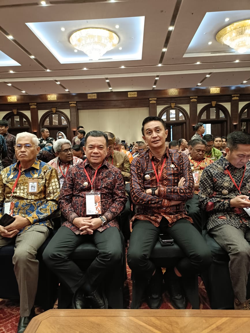 pj bupati muaro jambi, bachyuni deliansyah menghadiri rapat koordinasi persiapan pengadaan asn di jakarta selatan