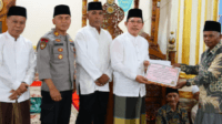 Safari Ramadhan Pemkot Sungai Penuh di Masjid Baitun Nur Sungai Liuk. Foto: (Oga/Jambiseru.com)