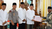 Safari Ramadhan Pemkot di Masjid Baitun Nur Sungai Liuk. Foto: Oga/Jambiseru.com