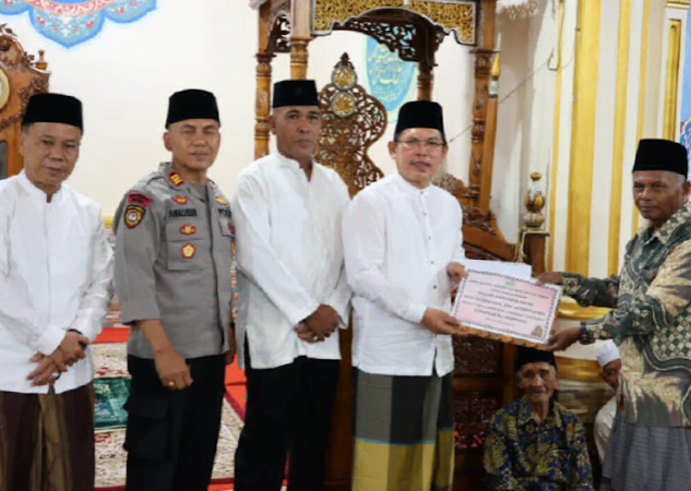 Safari Ramadhan Pemkot di Masjid Baitun Nur Sungai Liuk. Foto: Oga/Jambiseru.com Safari Ramadhan Pemkot di Masjid Baitun Nur Sungai Liuk. Foto: Oga/Jambiseru.com