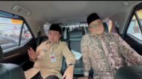 gubernur jambi, al haris bersama ketua dpd pan kota jambi h. maulana