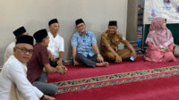 h.maulana hadiri kegiatan ramadhan berkah bersama relawan gerami alam barajo.