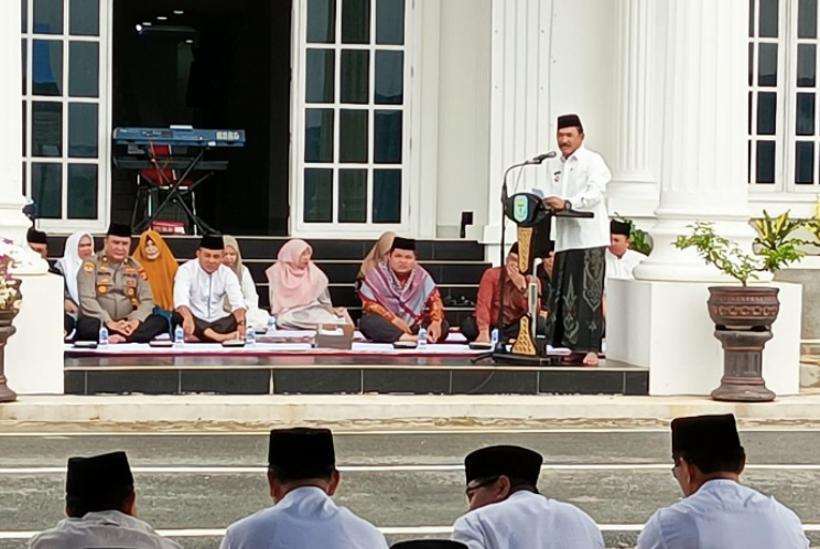 Peringatan Isra Mi’raj dan Pembukaan Safari Ramadhan Pemkab Kerinci. Foto: Oga/Jambiseru.com Peringatan Isra Mi’raj dan Pembukaan Safari Ramadhan Pemkab Kerinci. Foto: Oga/Jambiseru.com