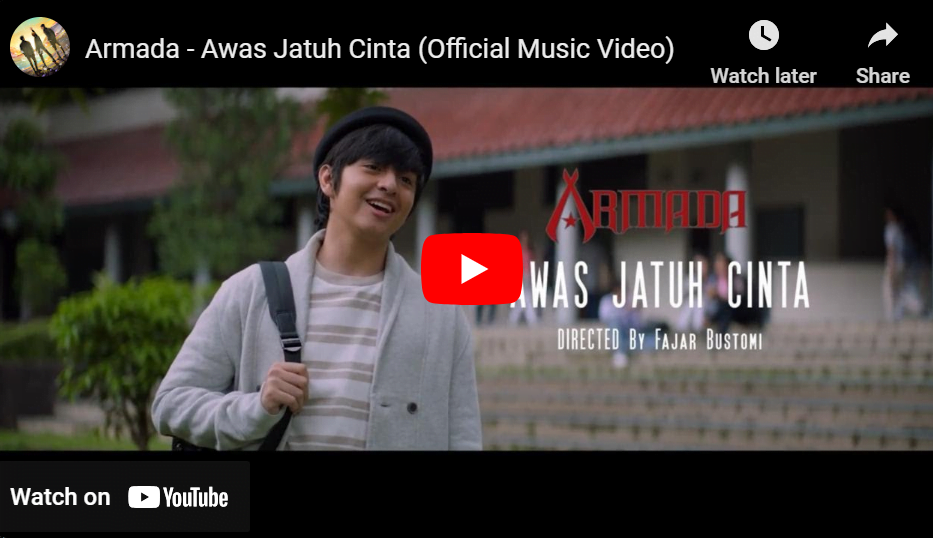 lagu awas jatuh cinta armada.