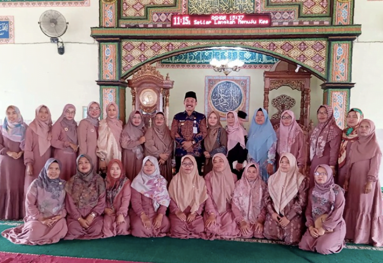 Peringatan Isra Mi’raj di Masjid Jamiatul Hikmah Tanjung Mudo Penawar. Foto: Oga/Jambiseru.com