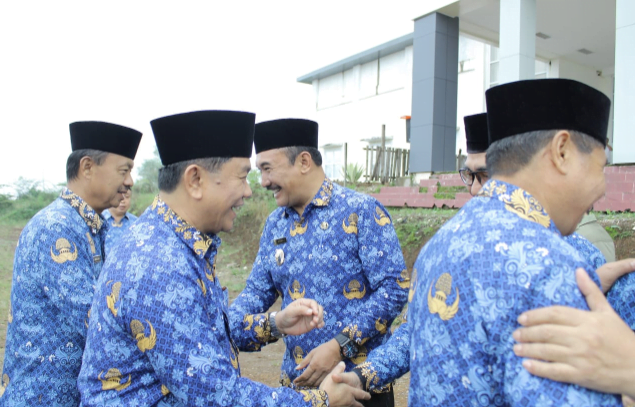 Pemkab Kerinci Gelar Apel Kerja dan Hari Kesadaran Nasional. Foto: Oga/Jambiseru.com