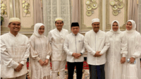al haris saat menghadiri doa bersama di kediaman pribadi ketua dpd gerindra jambi, sutan adhil hendra atau sah al haris saat menghadiri doa bersama di kediaman pribadi ketua dpd gerindra jambi, sutan adhil hendra atau sah