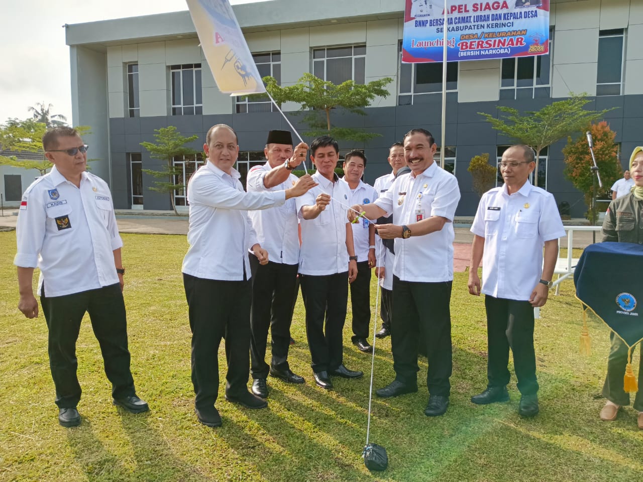 Apel Siaga BNN Jambi bersama Pemkab Kerinci, Foto: Oga/Jambiseru.com