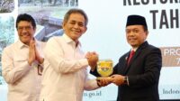 berkat kepemimpinan gubernur al haris jambi jadi pusat referensi pelaksanaan restorasi gambut nasional