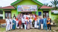 Peringati hari jadi RS Raudhah menggelar pemeriksaan kesehatan dan pengobatan gratis di Desa Lantak Seribu. Sabtu (25/5/2024).
