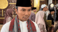 ketua dprd provinsi jambi, edi purwanto seusai sholat idul fitri.