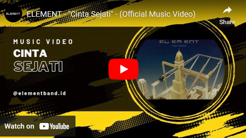 lagu cinta sejati element.
