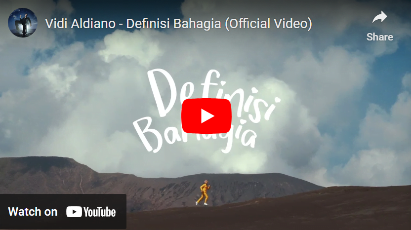 lagu definisi bahagia vidi aldiano.
