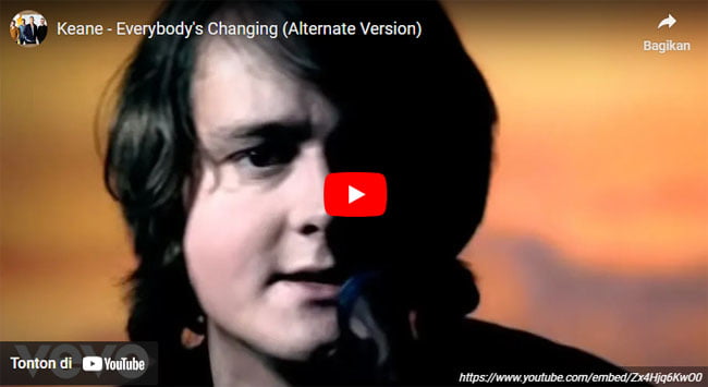 lagu everybody's changing
