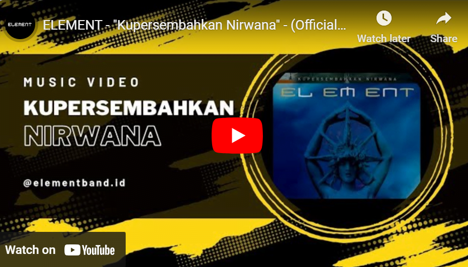 lagu kupersembahkan nirwana element.