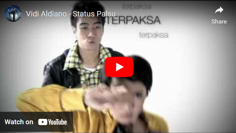 lagu status palsu vidi aldiano.