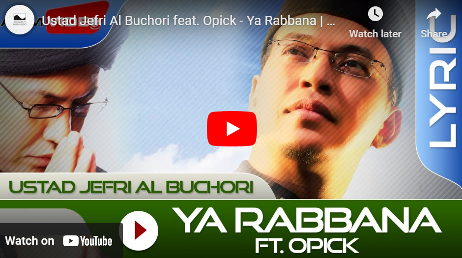 lagu ya robbana opick ft jefri al buchori. lagu ya robbana opick ft jefri al buchori.