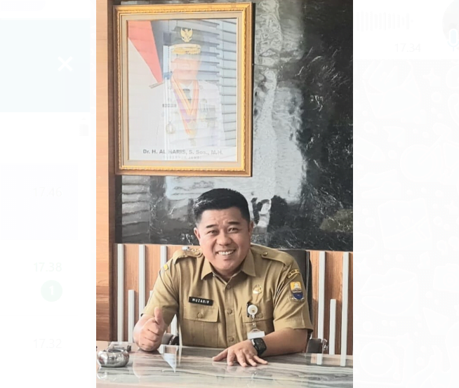 Kepala Biro Umum Setda Provinsi Jambi Muzakir Kepala Biro Umum Setda Provinsi Jambi Muzakir
