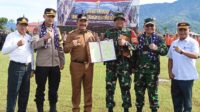 Upacara Pembukaan TMMD Ke-120 Kodim 0417/Kerinci. Foto: Oga/Jambiseru.com