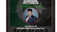 wakil ketua dprd kabupaten tanjung jabung timur, gatot sumarto.