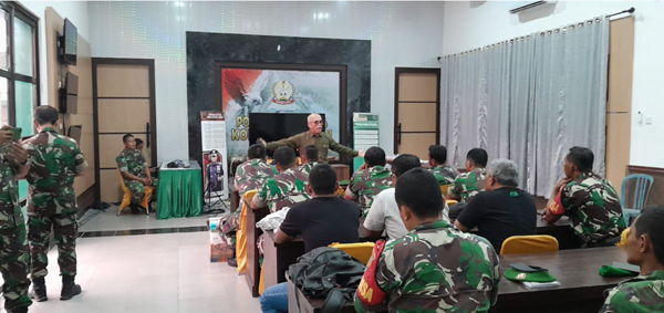 kodim 0415jambi gelar teknik penulisan berita untuk babinsa