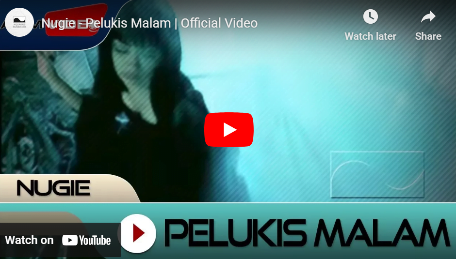 lagu pelukis malam nugie.