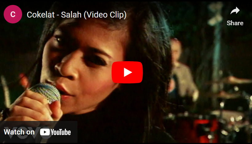 lagu salah cokelat.