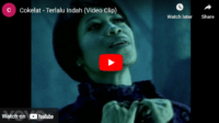lagu terlalu indah cokelat.