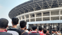 ribuan personel gabungan akan berjaga di stadion gbk,