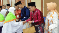 Pelepasan Calon Jamaah Haji Kota Sungai Penuh, Foto: Oga/Jambiseru.com