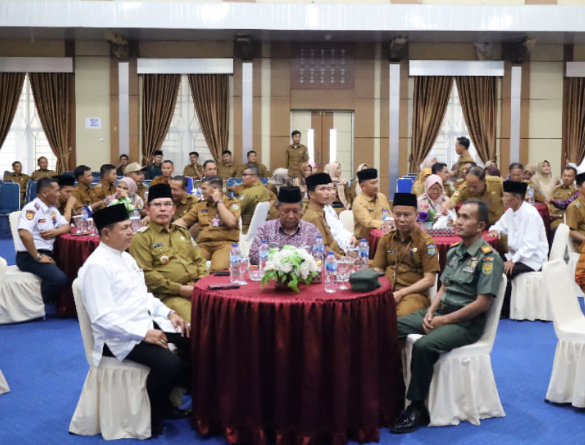 Halal Bihalal Pemkot Sungai Penuh bersama Pemprov Jambi. Foto: Oga/Jambiseru.com