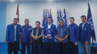 Al Haris dan Zola Kompak Hadiri Penyerahan SK Ketua DPD Tanjab Timur ke Zumi Laza