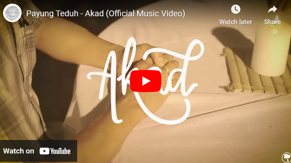 lagu akad payung teduh.