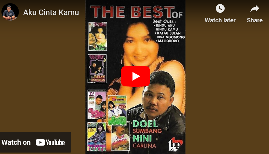lagu aku cinta kamu doel sumbang ft nini carlina. lagu aku cinta kamu doel sumbang ft nini carlina.